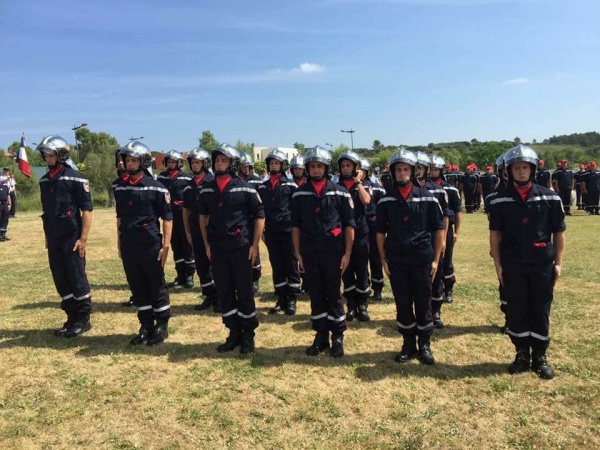 Remise de casque SPP au caporal Romain IMBERDIS