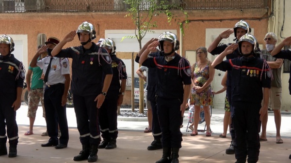 Remise de médailles et avancements de grade