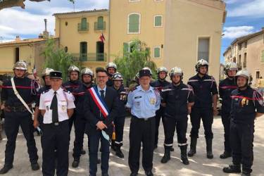 Remise de médailles et avancements de grade