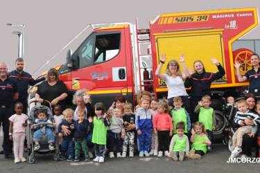 Réception enfants crèche Les bambins de Bessan'